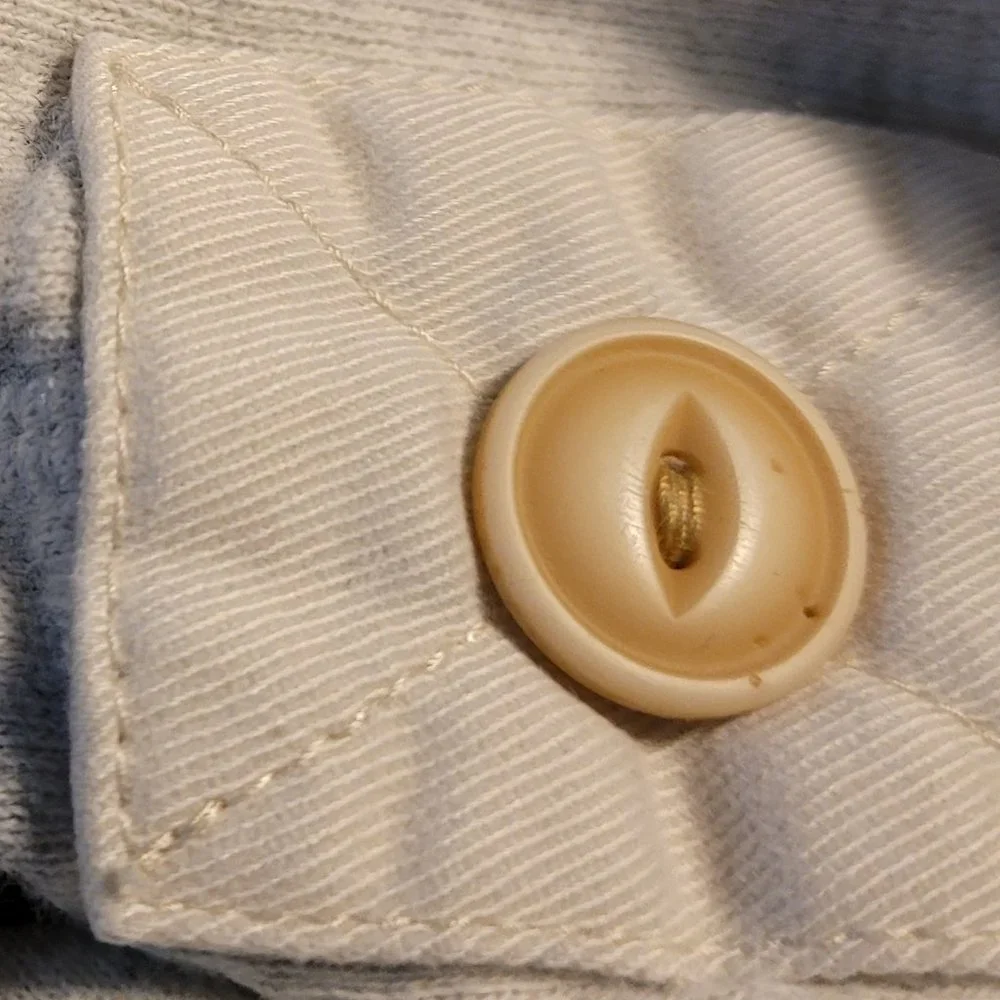 Vintage Abercrombie & Fitch Wheat Long Sleeve Thermal Large - Picture 8 of 13